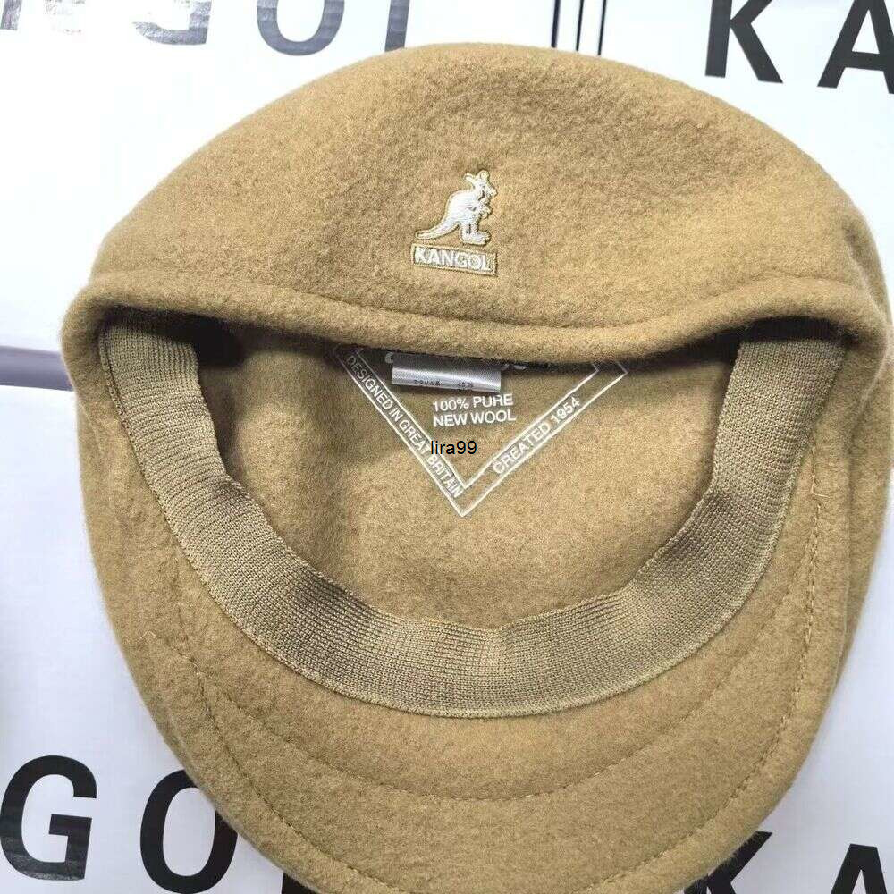 Ball Caps Kangolly Hat Nylon Beret Newsboy Caps Designer Black Autumn Warm Spring Winter Female Women Flat Cap Berets Soft Casual Painter Hats 87A