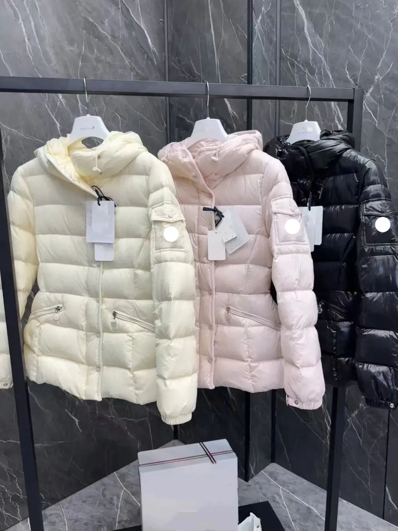 M-series puffer jacket women vest Knitted Down Jacket Brand High Quality Slim Stand Up Collar Cardigan Cotton Breathable Lightweight Comfort coat