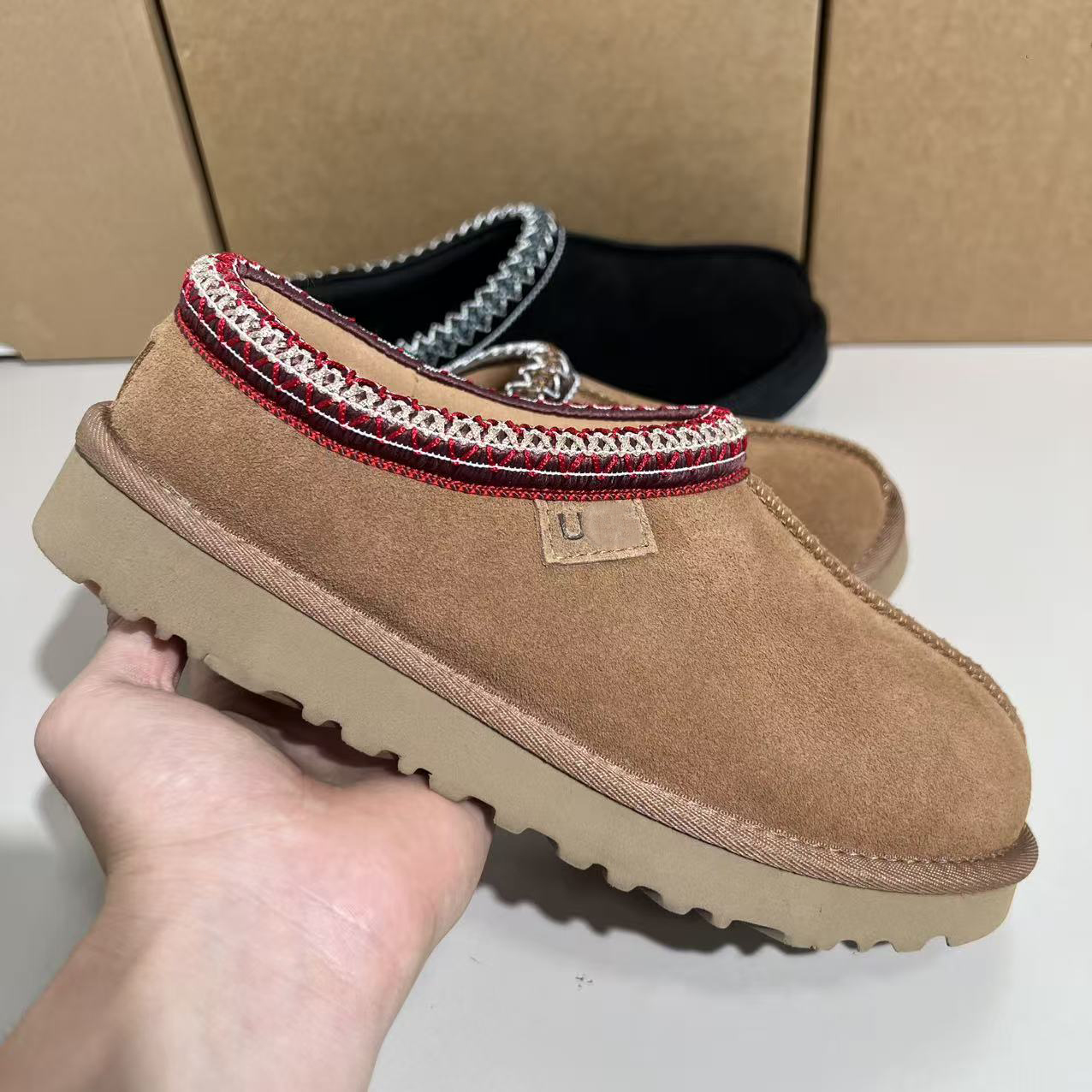 Designer Boots UItra Mini Bow Boot Goldenstar Evelina Clogs Tasman Tazz Slippers Platform Winter High Quality Women Sneakers Fur Slides Suede