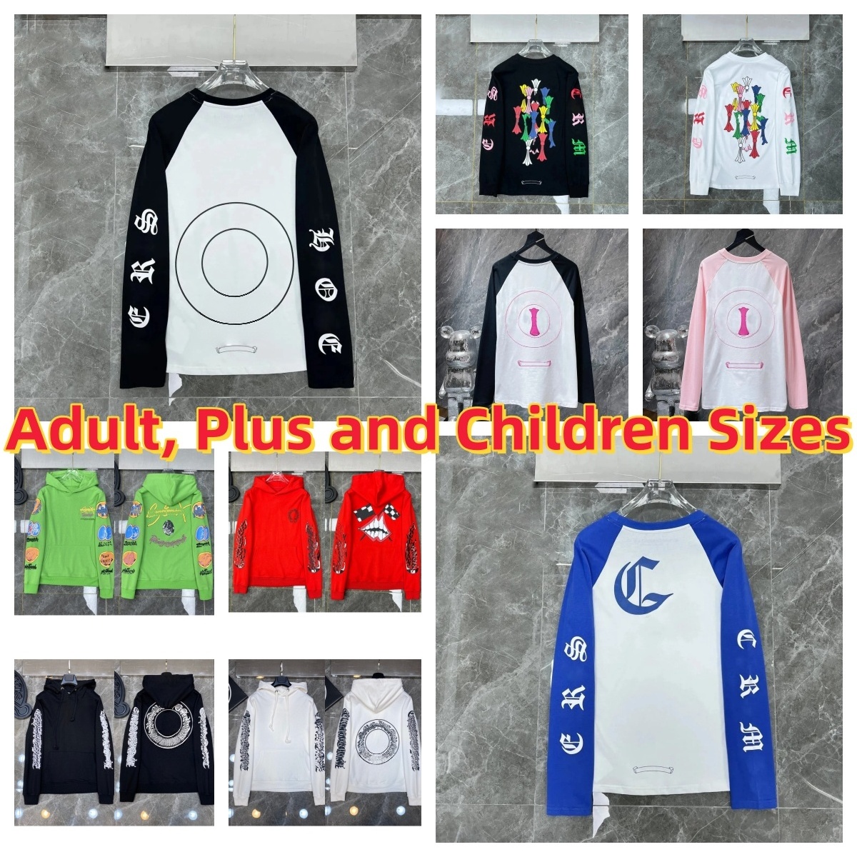 100% cotton Chromo t shirt shirts designer shirt hheartlong sleeve graphic tee mens clothes Chromo designer hoodie hhearts t shirts for designer shi