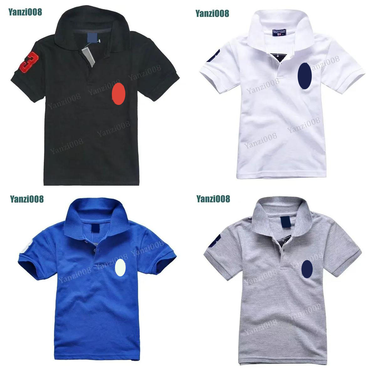 Brand Designer Children Tshirt Fashion Boys Girls T-shirt Summer Child Pullover T-shirts Toddle Short Sleeves Tees Boys Girls Cotton Tops & Tees Kid