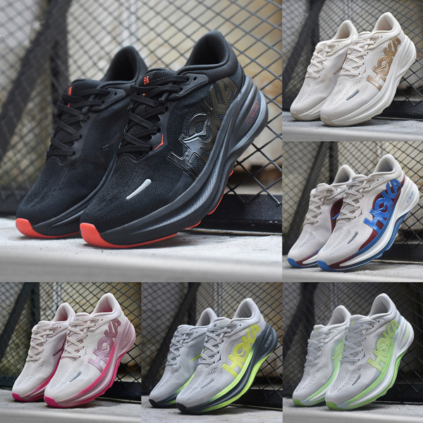 Designer Mens Womens Running shoes hokay Speedgoat 7 Clifton 11 Pro Stinson One7 Sneakers Triple Black White Grey Blue Navy Red Pink Outdoor Jogging