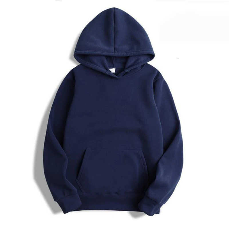 women Men navy blue Hoodies Autumn Long Slve Pullover Pocket Hoodies Outer Sport Wear250514 S2610121W2K