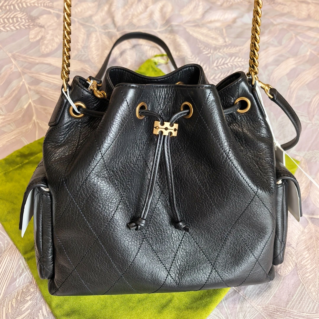 Denim Quilted wallet charlie drawstring romy Bucket bag Designer tote bag Womens Clutch Luxury handbag leather Shoulder bag Men pochette Crossbody t