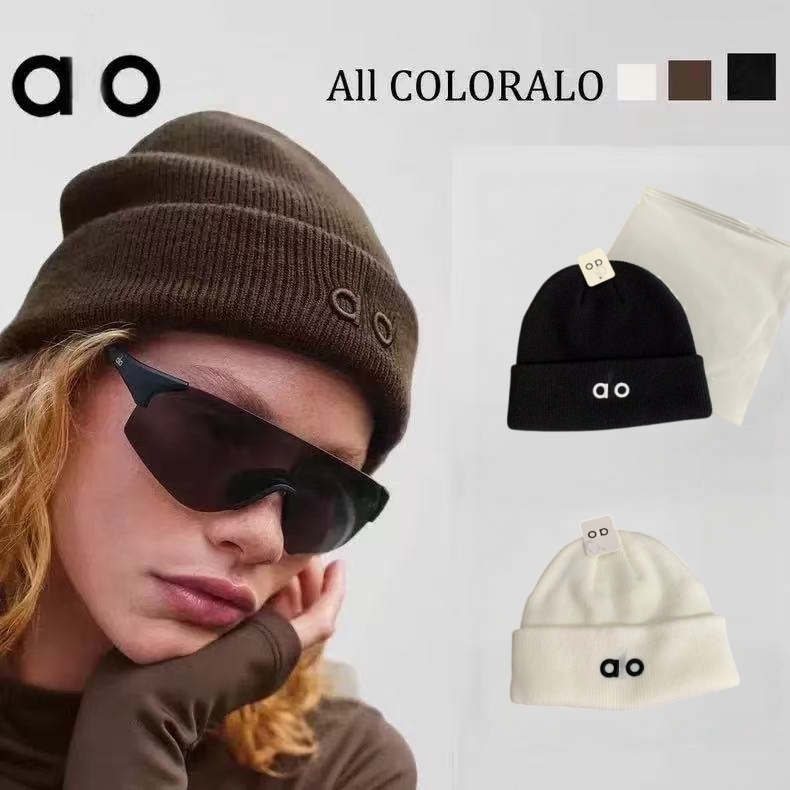 designer luxury versatile knitted warm letter pure colour fashion design hat Christmas winter gifts High quality Brand beanie very nice