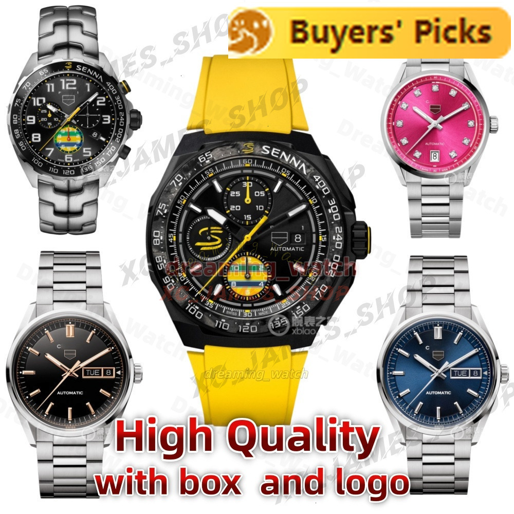 10A Tagly Heuererlyness Watch Mens F1 Carrrera Luxury Designer TOP Quality Watch SuperClone watch Monaco Watch Quartz Automatic Mechanical Watc Watc
