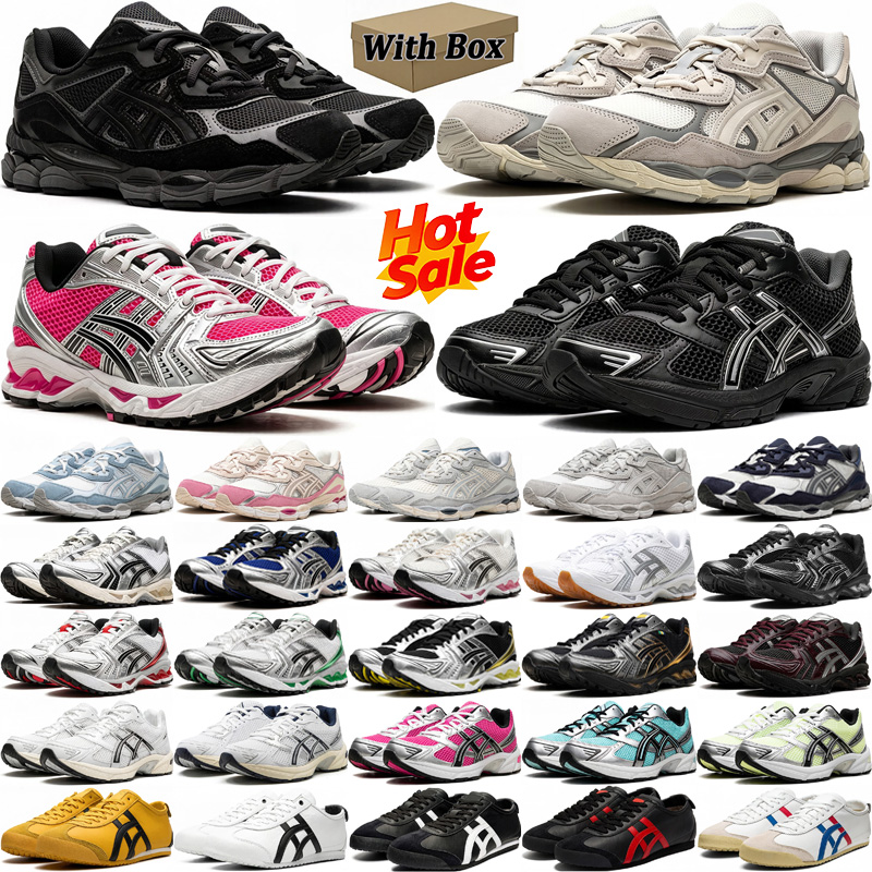 With Box designer running shoes for men women gels nyc 14 1130 vintage sneakers Black Grey White Cream Pink Olive d h gate Mens Trianers Outdoor Spo