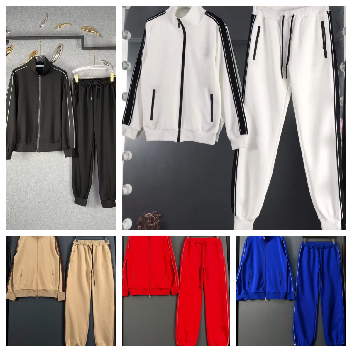 Tracksuit women designer tracksuits suit letters print high street loose woman men set and sweatpants sets casual sports pants jogger cotton autumn