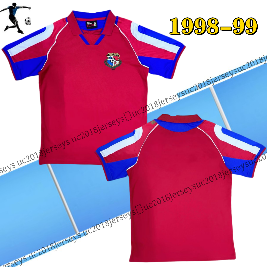 Panama 1998 1999 National Team Mens Retro Soccer Jerseys Panama vintage Home Football Shirts Short Sleeve Uniforms