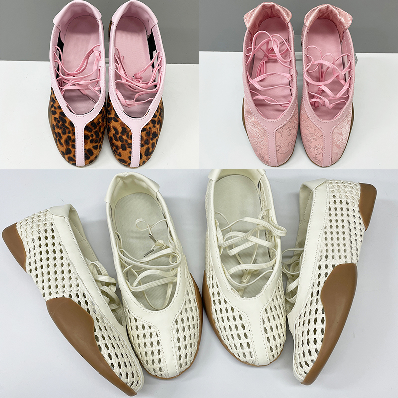 Vente promotionnelle et livraison gratuite Taekwondo Mei Chaussures de Ballet femmes ballerine de créateur baskets à lacets ballerines souples mo