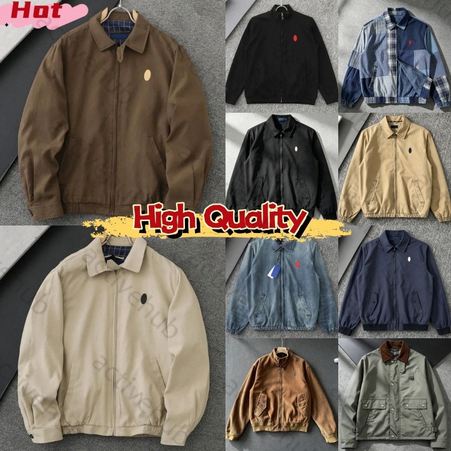 raIph 1aurend polo Designer jacket Mens jackets Zipper Polo jacket Men coat Business Casual Jogger Tracksuits Tops Horse Jacket Set CaslrUR#