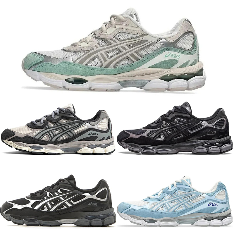 Asics Gel NYC Trainers Breathable Mesh Casual shoes Long Lasting Comfort Mens Womens Athletic Sneakers Lifestyle Best Seller 36-45