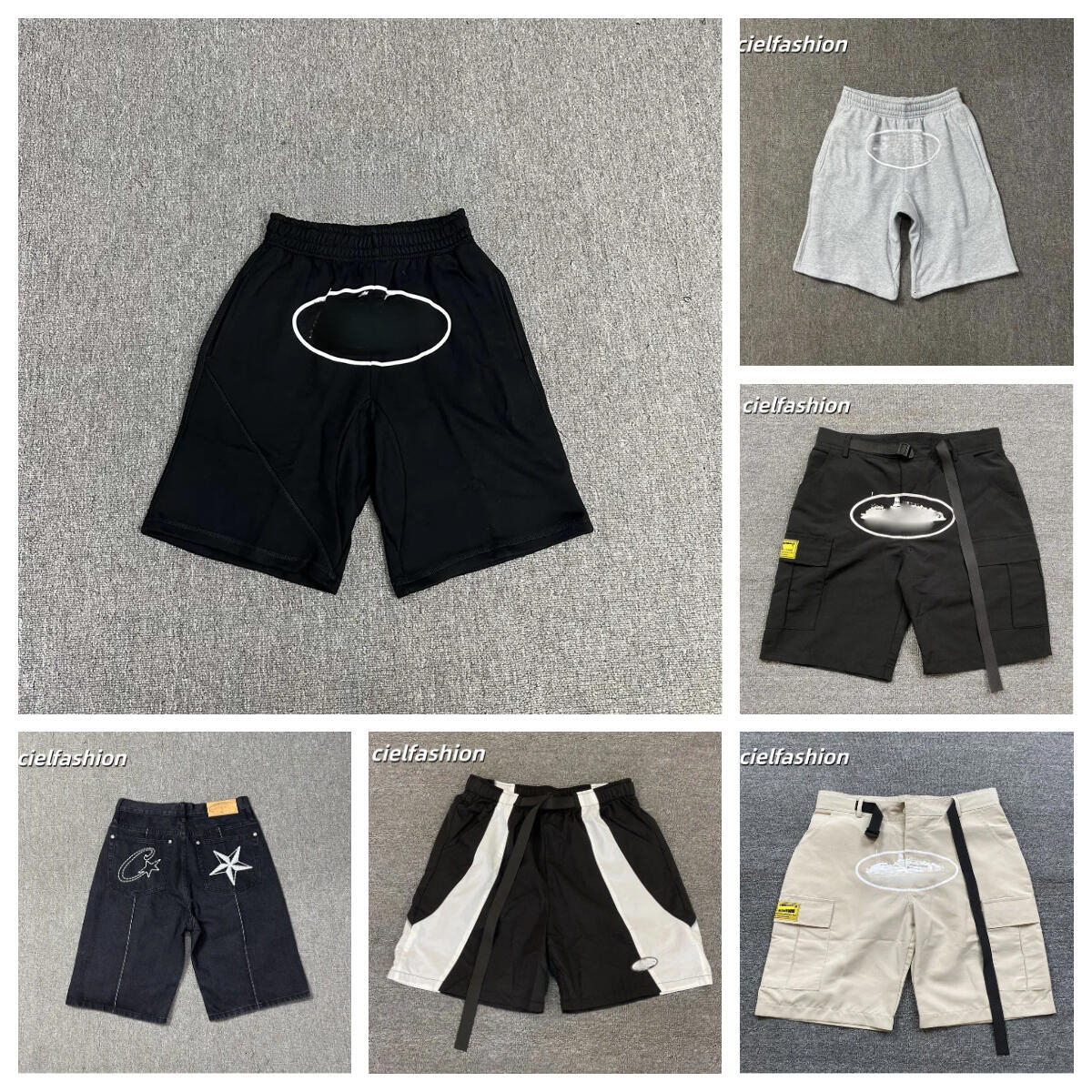 mens shorts 2025ss print summer high street hiphop and womens casual sports highquality cotton Cortesz Tshirt hoodie Cortesz shorts e5b