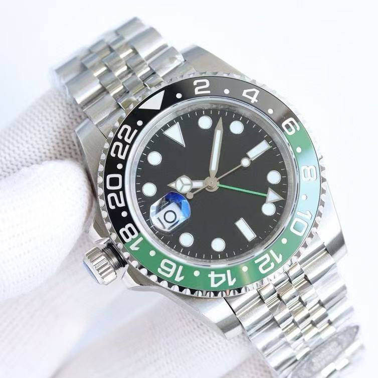 Mens Automatic Mechanical Watch Bruce Pepsi Batman Watch 40MM Red, black, blue Ceramic Bezel Sapphire Glass Luminous Waterproof Luxury Premium Wrist