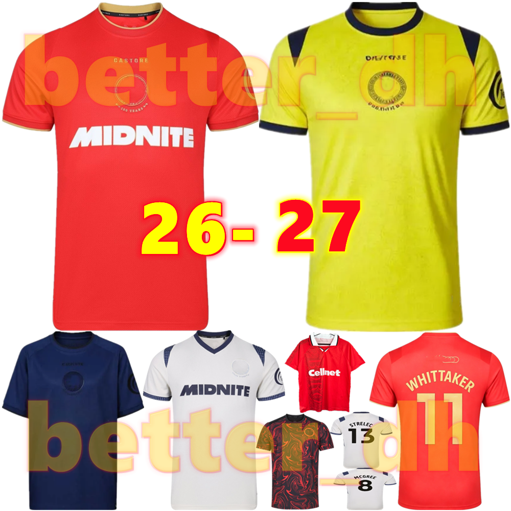 26 27 Middlesbrough Soccer Jerseys HACKNEY AZAZ FRY LATTE LATH DEN BERG JONES MCGREE football shirt FORSS CLARKE men kids umniform kit sets
