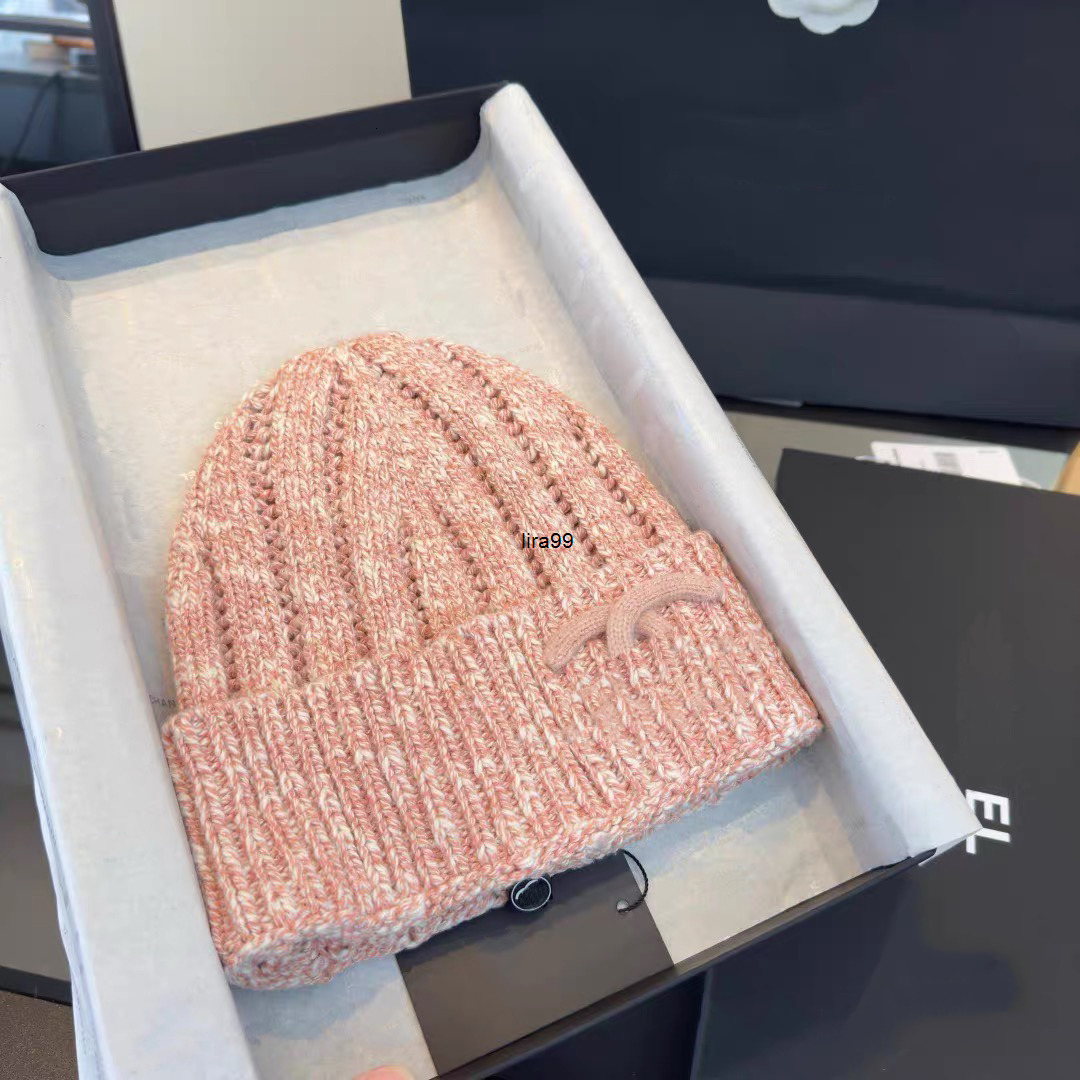 Beanie/Skull Caps designer beanie for women hat wool blend knitted embroidered large classic hats soft warm casual simple styles solid