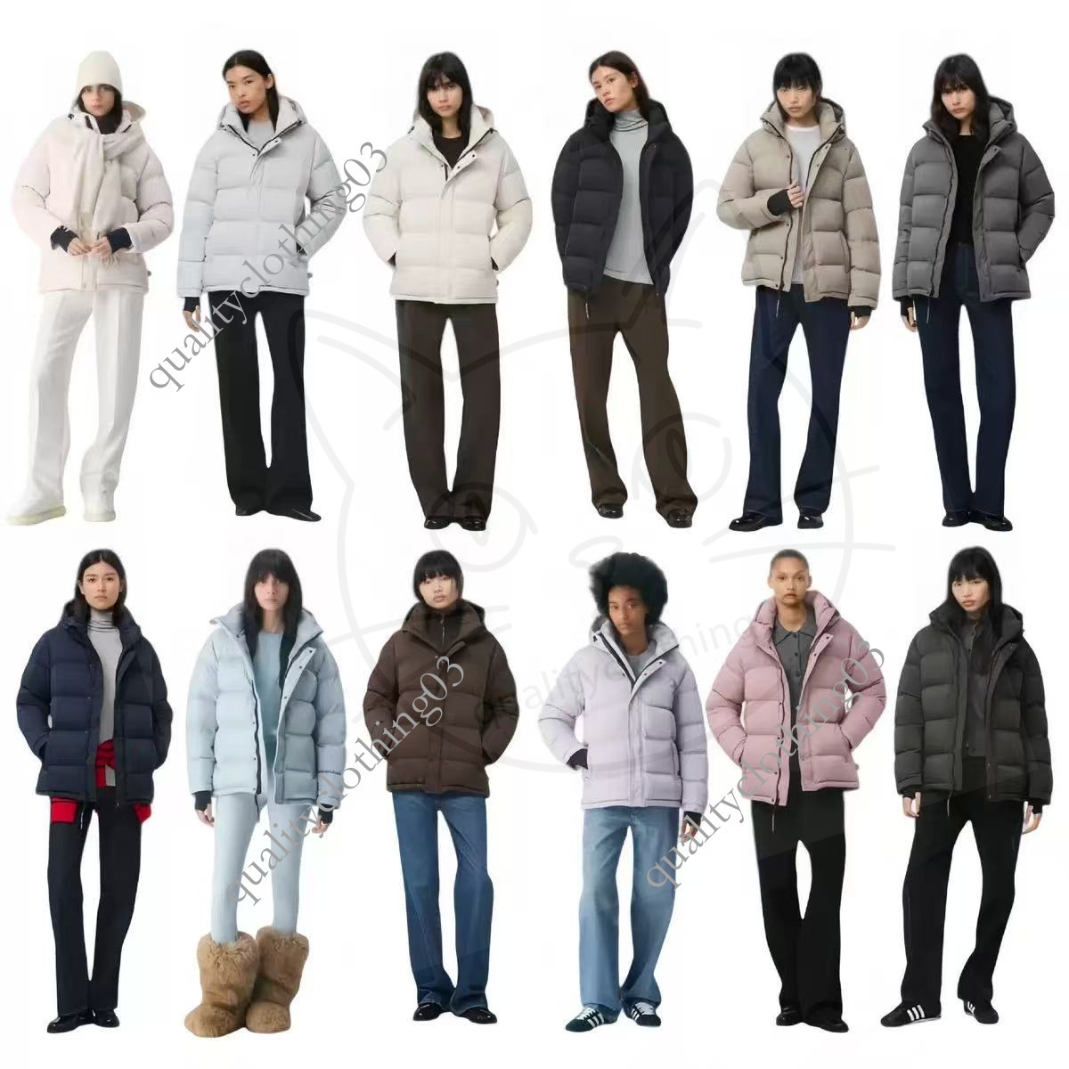 Designer Aritzia down puffer jacket women super puff short hooded vest branded waistcoat Canada down thickened extreme coId warm jackets Mens Style