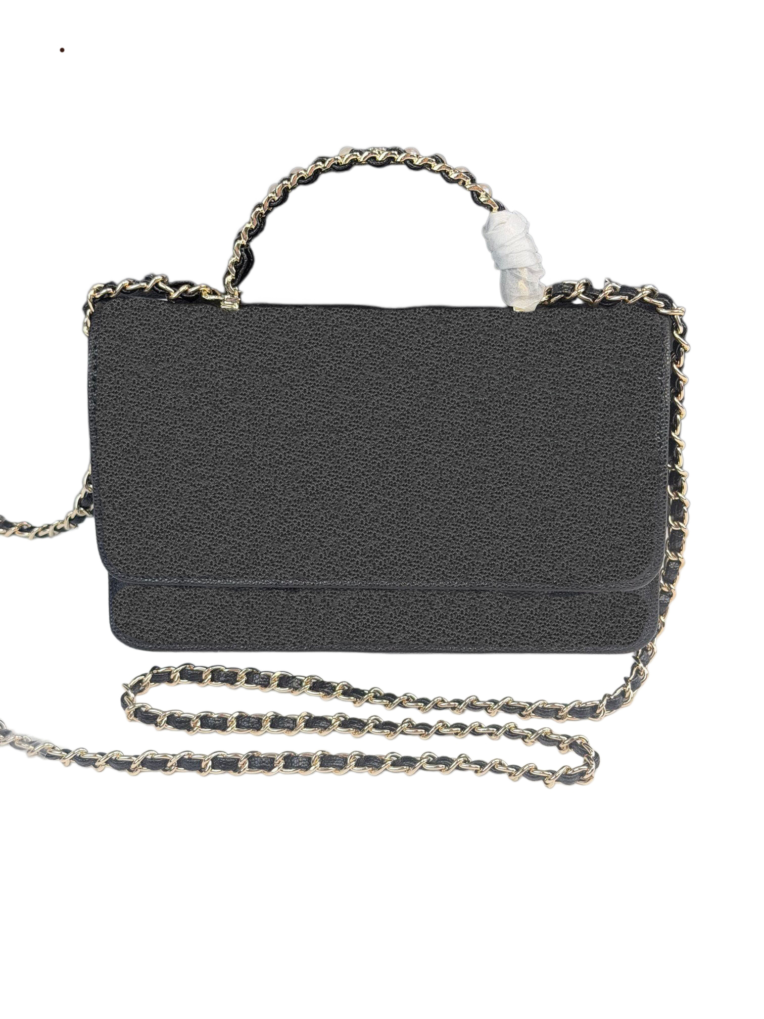Luxury fashion designer handbag, fashionable women's classic cowhide chain handle cross-body bag, simple one-shoulder tip bag handbag.