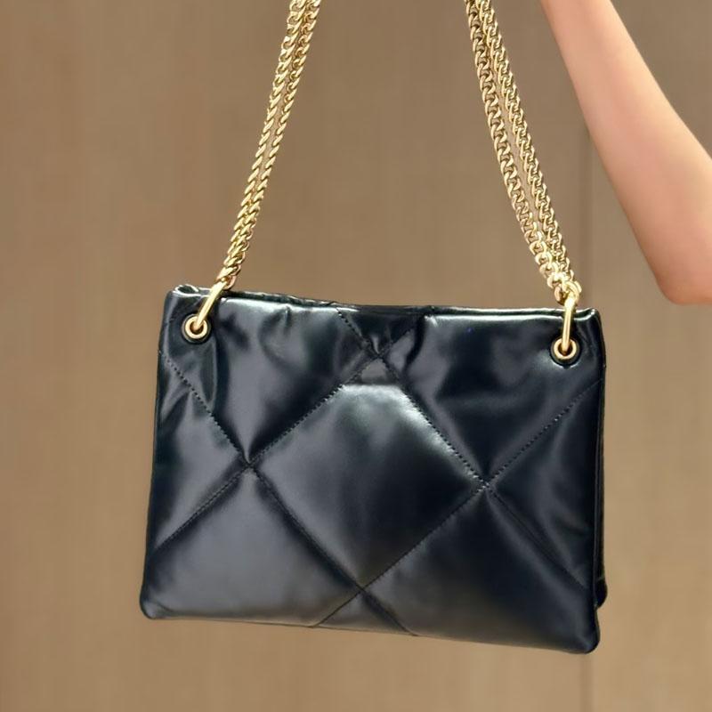 2026 New Leather Women Shoulder Bag High Quality Small Cloud Crossbody Bags for Women Tote Diamond Pattern Chain bags Fashion Kira Female New Han