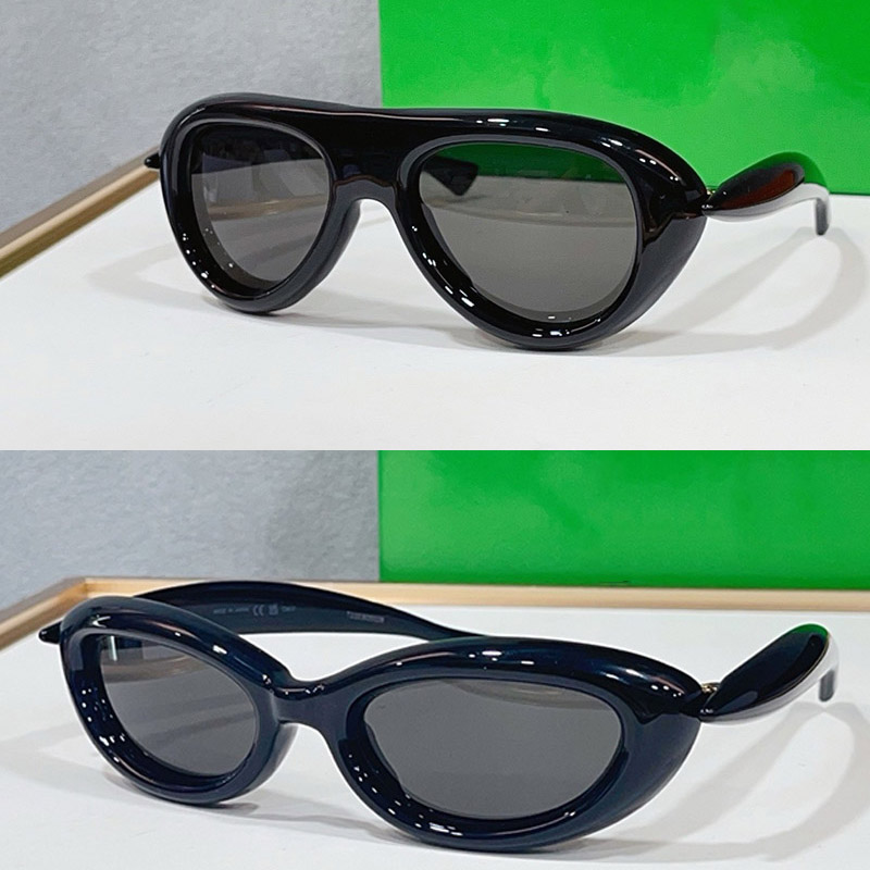 Sardine Oval Sunglasses BV1484 BV1483 Sardine Pilot Sunglasses Brand Designer Couple style Leisure vacation tourism