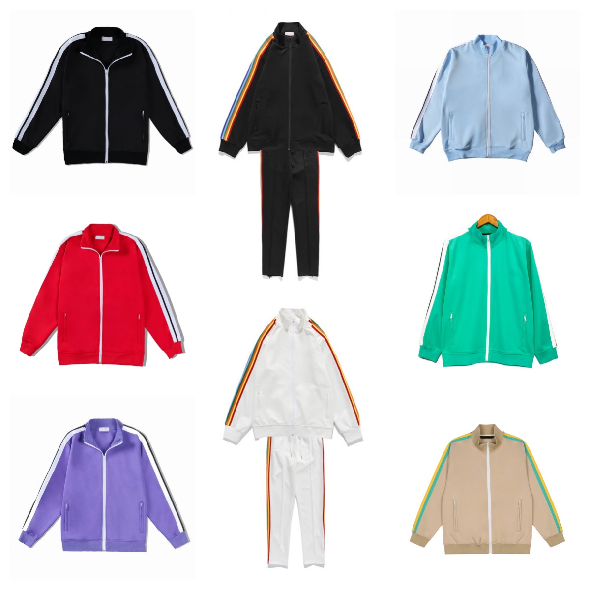 Tracksuits For Mens Women Hoodies zipper Designer jackets Man S Casual Shirt Fall Clothing Graphic Tees Street Loose track suit zip up clothes Size