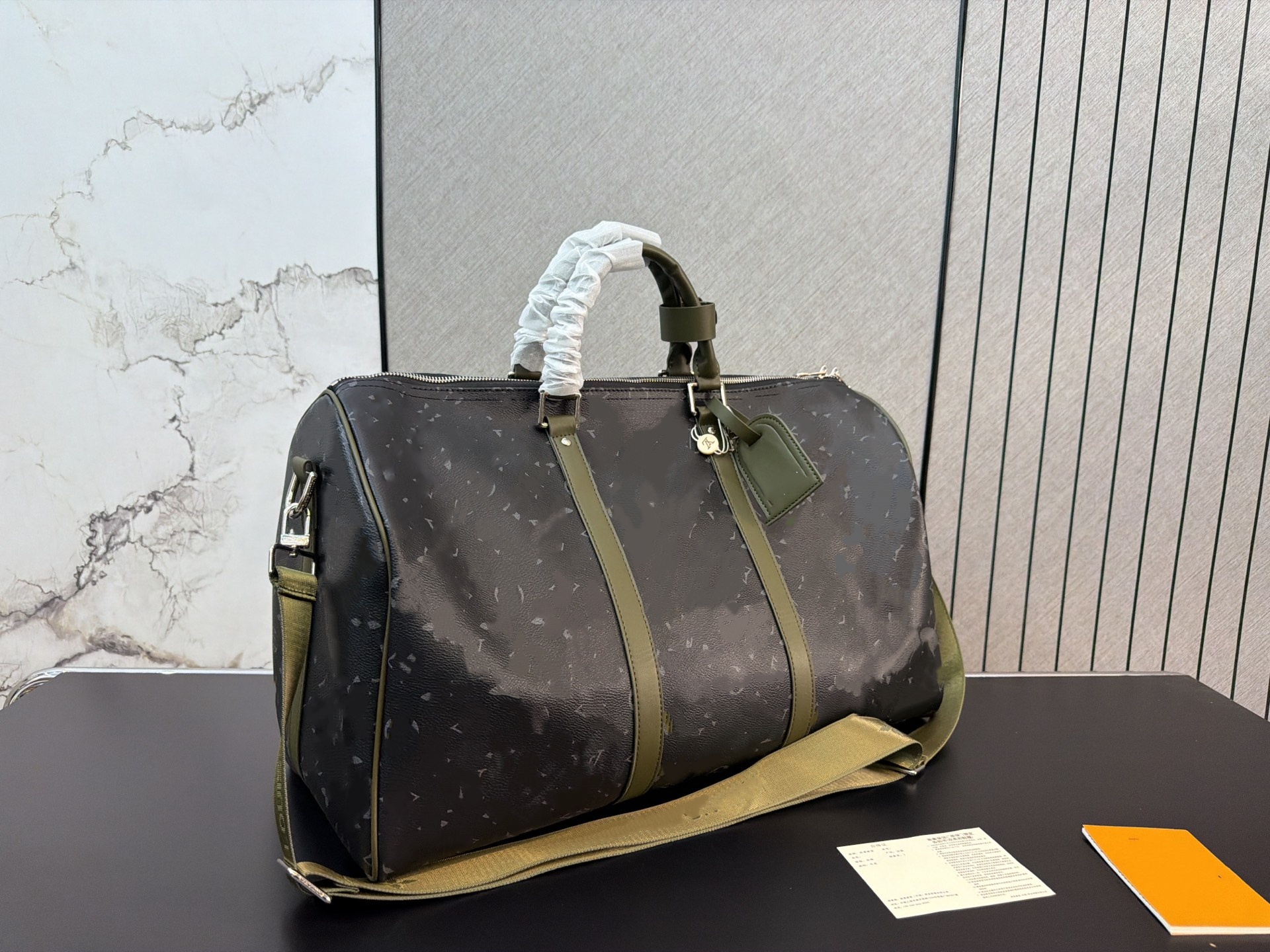 50cm garder sacs polochons concepteur toile grande capacité femmes hommes bagages en plein air fourre-tout de luxe fermeture à glissière sac à ba
