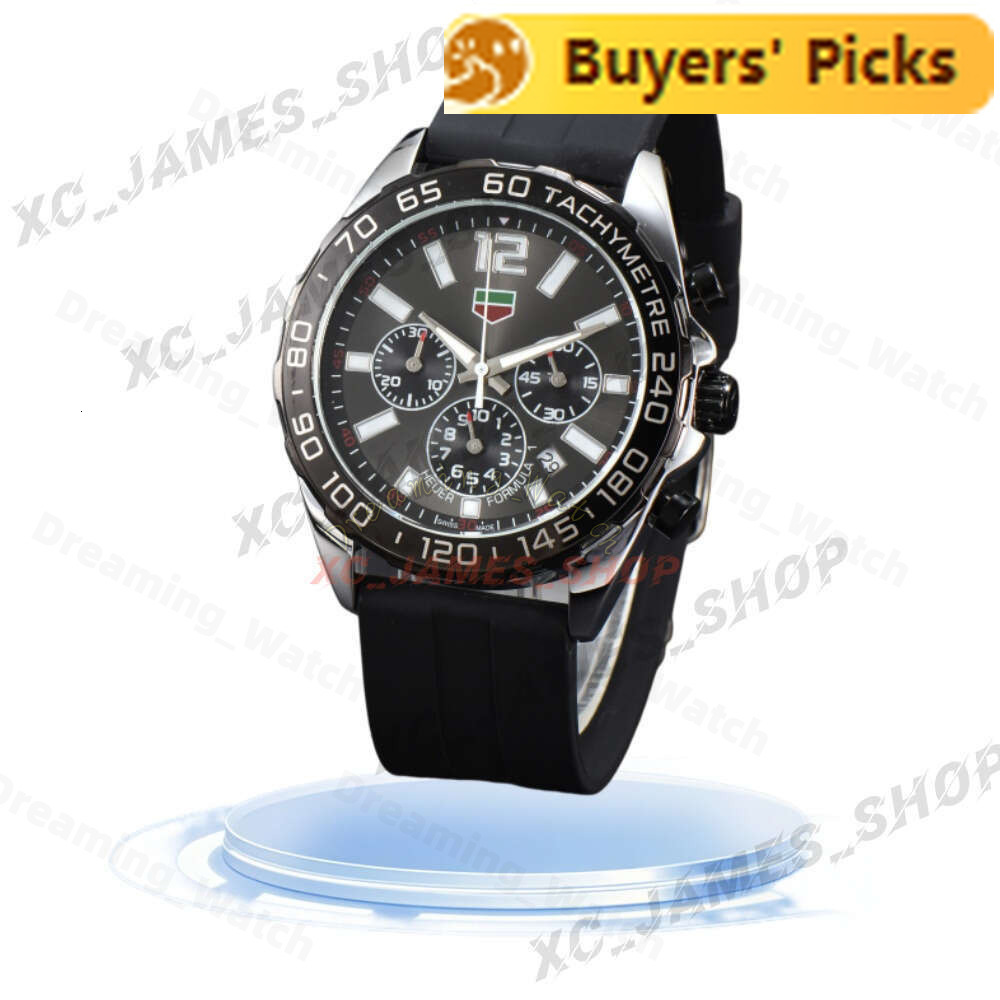 AAA Taglys Heuererlyness Watch men Designer Luxury Watch F1 Carrrera High Quality Superclone Aquaracers Watch Chronograph Mens Watch Quartz/automati