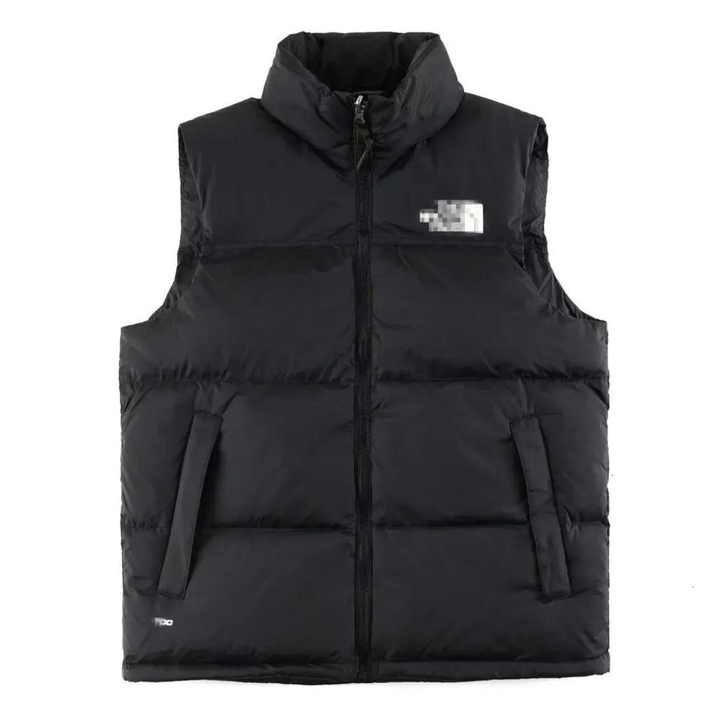 Mens Vest Designer Gilet NF Code Scan Luxury Down Puffer Jacket Unisex Couple Bodywarmer Womens Sleeveless Outdoor Warm Thick Outwear Clothing Gilet