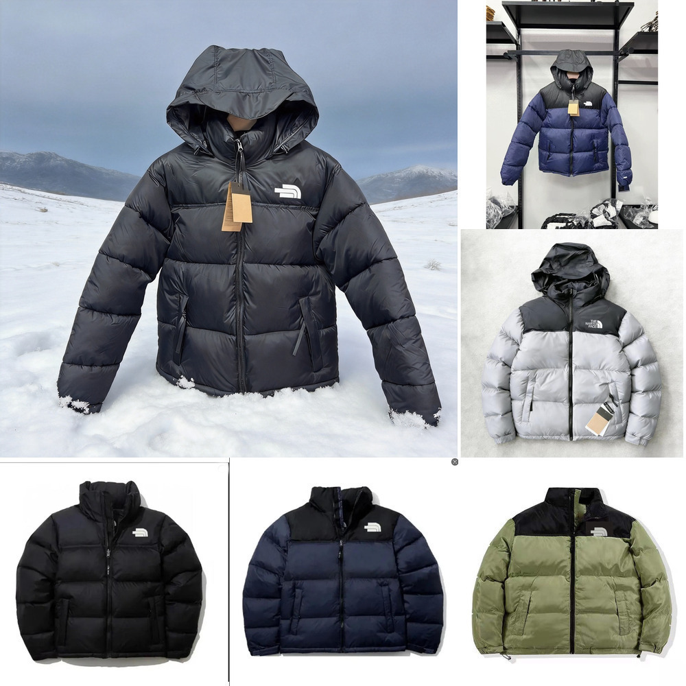 Herenjas Designer Pufferjack Designer Donsjacks voor heren Jassen Jack Peak VIOLET Unisex Lange mouwen, opvulbare waterafstotende afwerking Parka's
