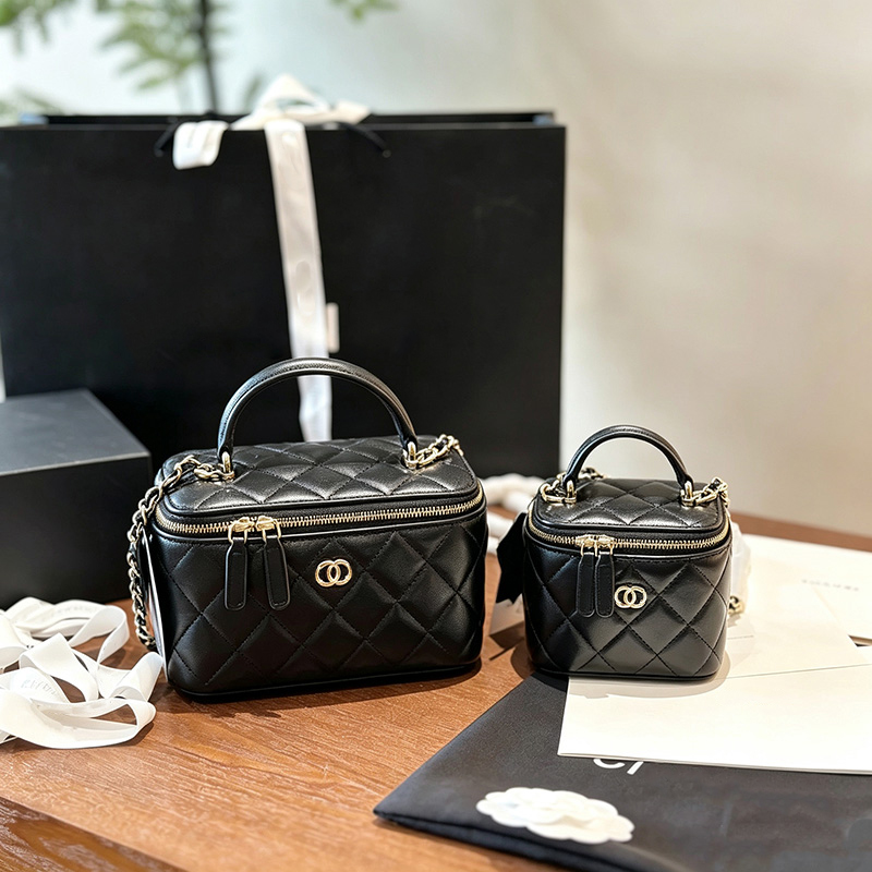 Sac de maquillage de créateur Sac à bandoulière de luxe Sac à main de luxe Classique de haute qualité en peau de mouton Plaid Flip Board Sac à ma