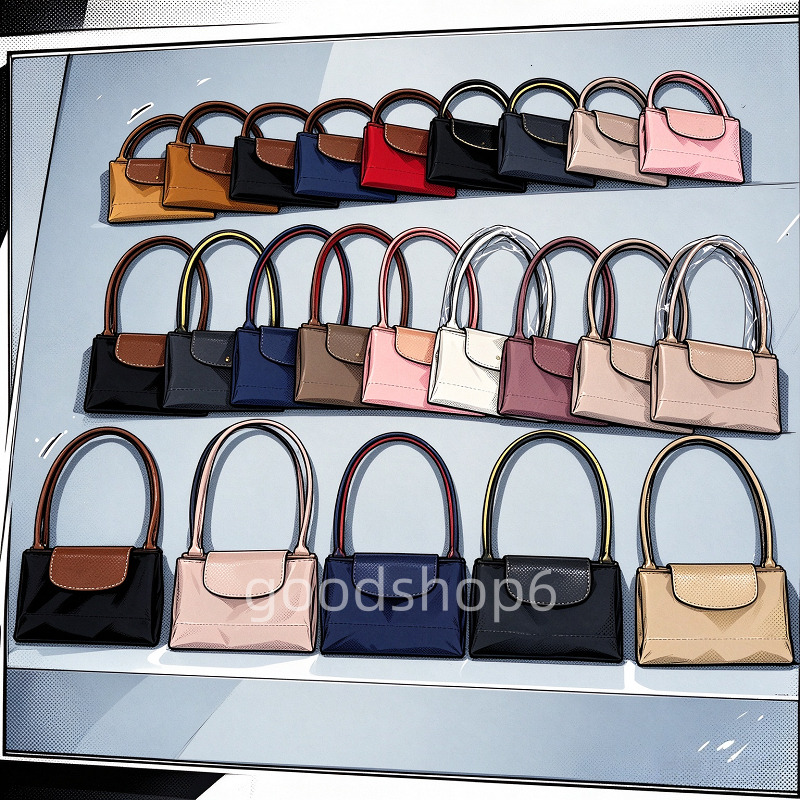 New designer short handled women's bag daily casual long handled tote bag nylon dumpling bag shopping bag crossbody bag
