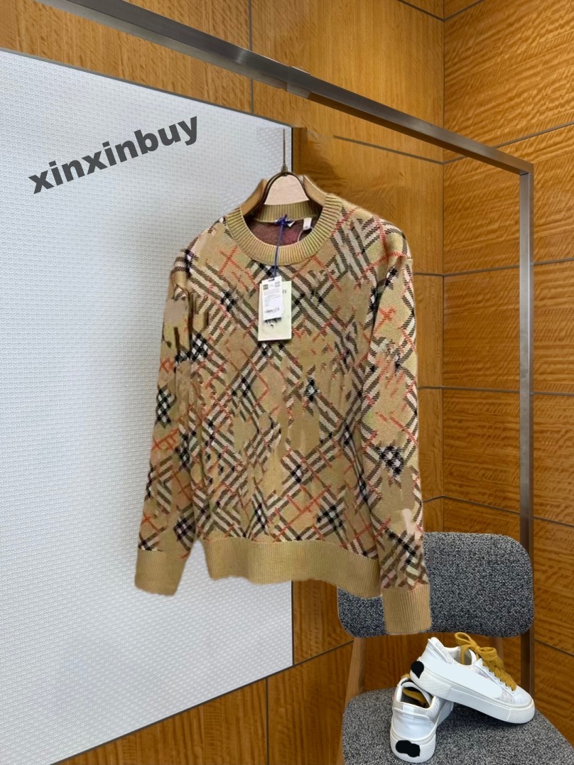 Vertical Stripe letters Jacquard Crew Neck Wool Knit sweaters Sweater Men women Luxury Pullover Jumper Long Sleeve Knitted white xinxinbuy S-3XL