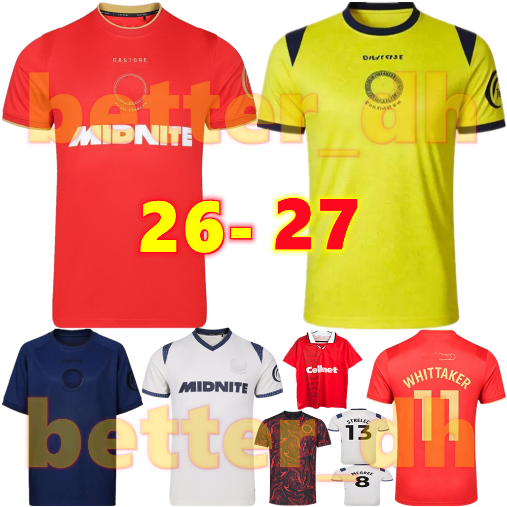 26 27 Middlesbrough Soccer Jerseys HACKNEY AZAZ FRY LATTE LATH DEN BERG JONES MCGREE football shirt FORSS CLARKE men kids umniform kit set