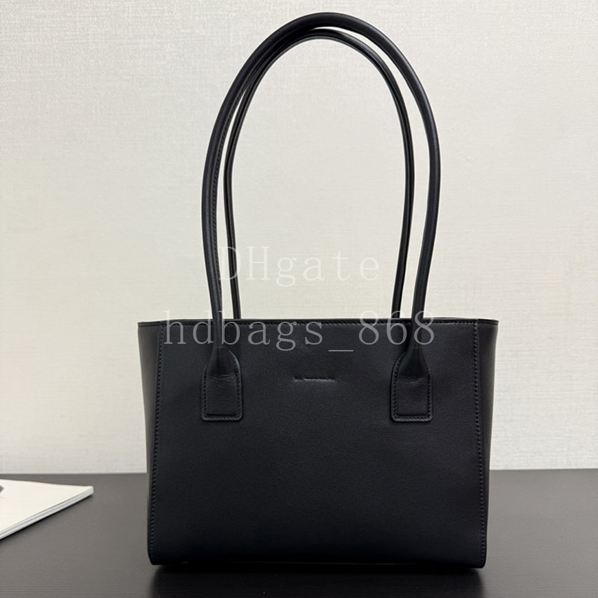 Master quality Designer Shoulder bag Shopping Bag Vintage Handbag Luxury Genuine Leather Tote Top handle bag 28cm With box X019A