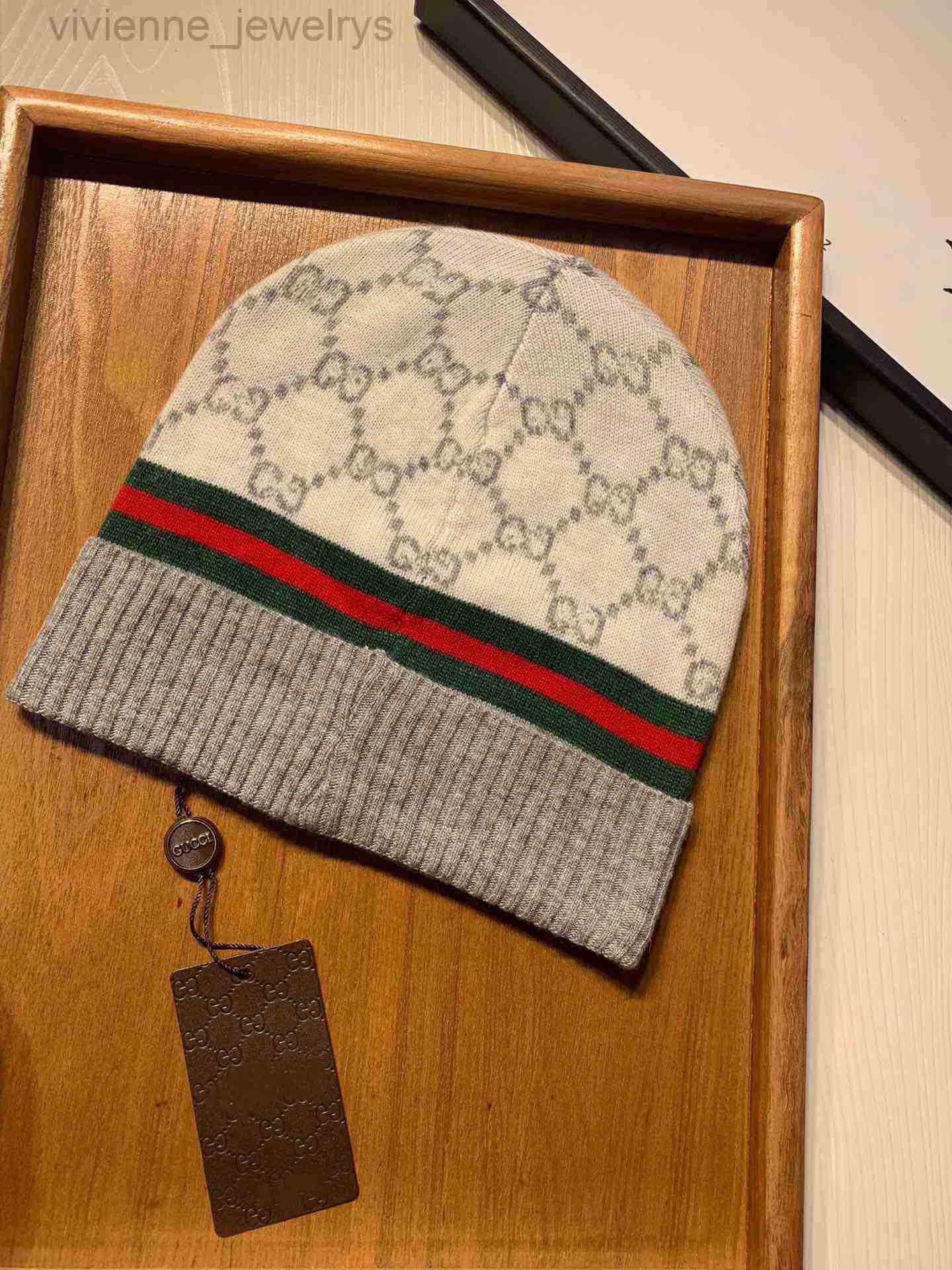 2025 Beanie Skull NEW Knitted hat Winter Bean men and women Fashion design knit hats fall woolen cap letter jacquard unisex warm skull hat A022