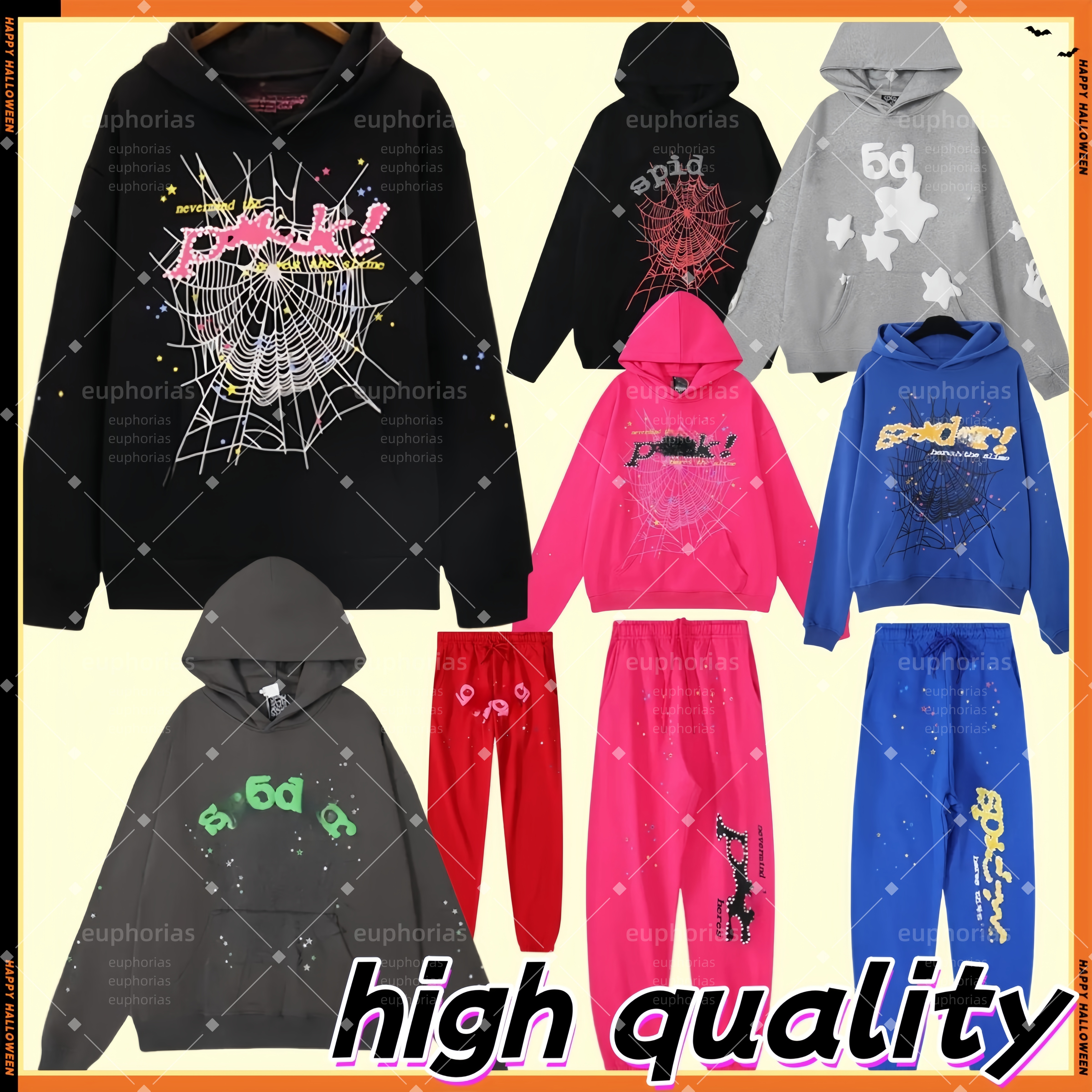 designer araignée sweat à capuche sweats à capuche designer hommes sweat à capuche pull hommes à capuche à manches longues sweats à capuche pour