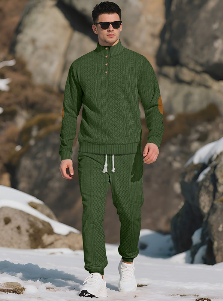 Hot Sales Mens Tracksuit Sweatshirt+Sweatpants Set Casual Jacket Coat Suit High Quality Jogging Clothing
