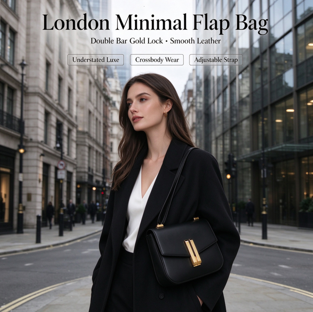 The Vancouver Shoulder Bag Women Highest Quality Soft Suede Cowhide Leather Classic Double Bar Lock Luxury Brand Crossbody Bags Kl928