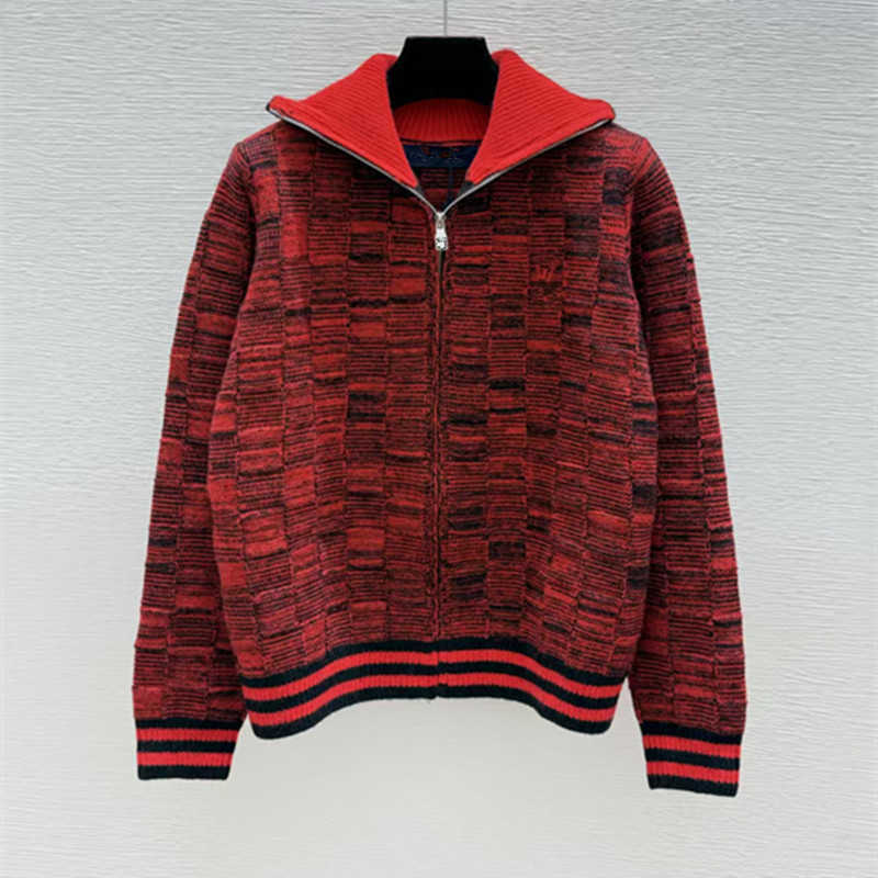 Women's Sweaters Designer L Brand's New Autumn/winter Zip-up Knitted Cardigan, Loose-fitting Sweater For Women designer clothes women