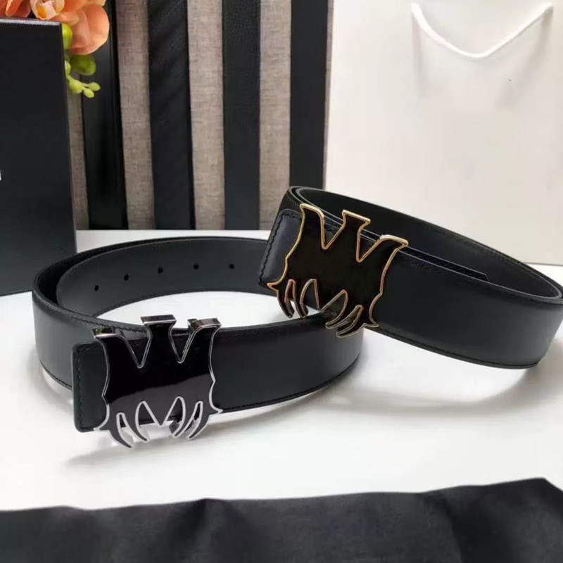 Ceintures pour hommes Ceinture de créateur Femmes Largeur 4,0 cm Boucle lisse Unisexe Homme Femme Véritable Ceinture de mode en cuir Ceinture pou
