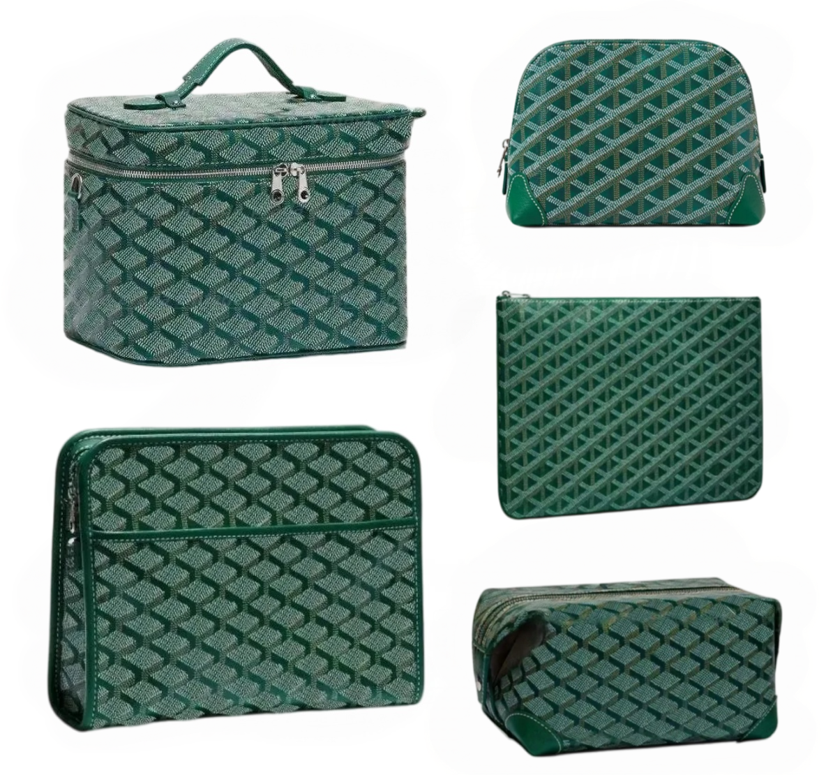 makeup bag designer toiletry leather cosmetic bags womens mens makeup cases dots travel storage zipper closure clutch wash bag coin purses trip orga