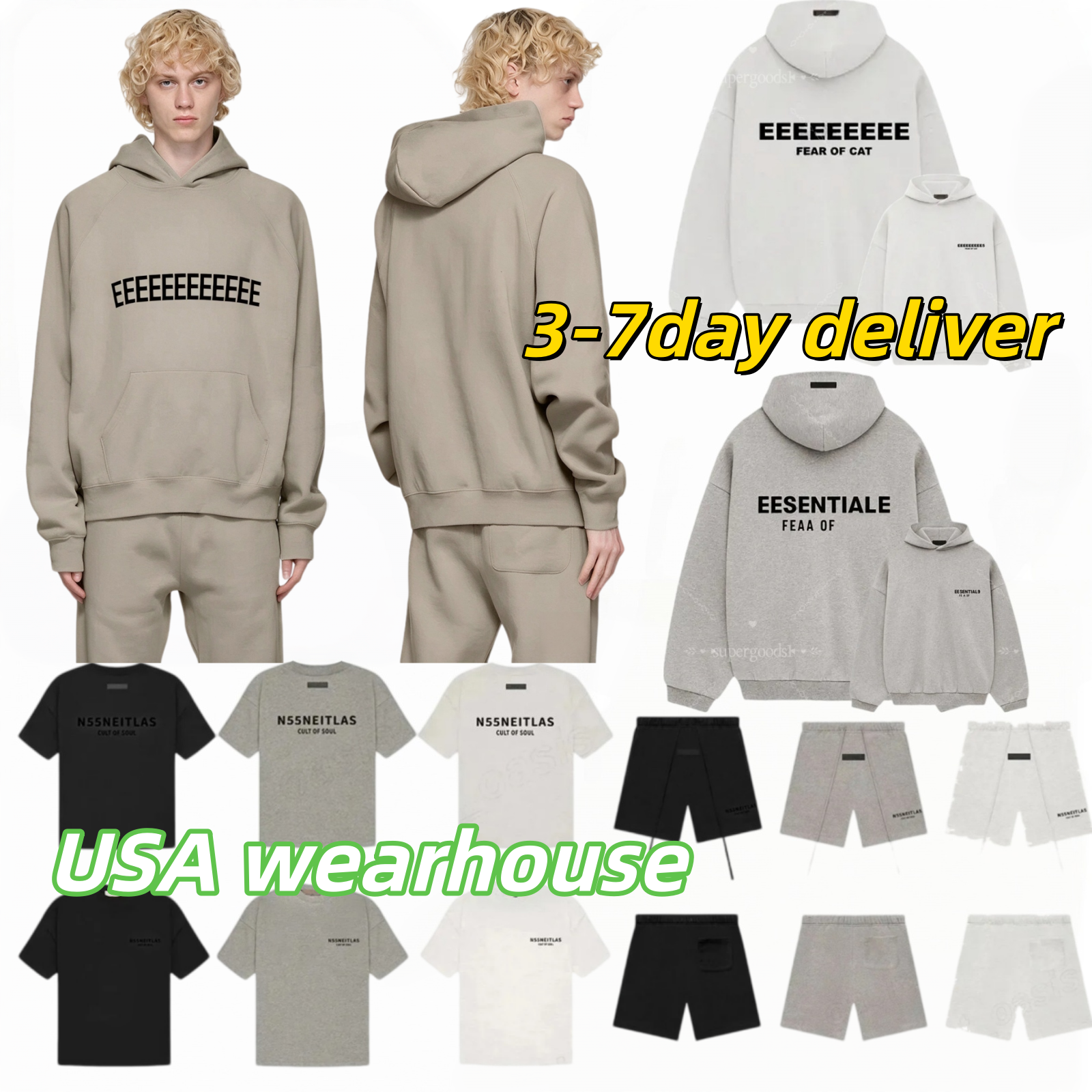 essentials à capuche designer à capuche hommes chemise essentiel survêtement sportswear hoodies pour hommes pull sweat vêtements de marque pull d