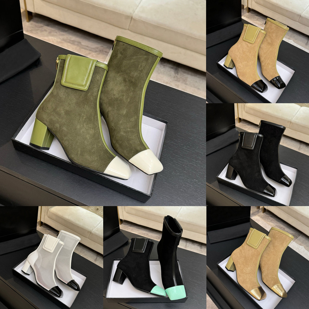 High Heel Luxury Designer White Leather Ankle Boot Booties Suede Patent Toe Fashion Womens Formal Office Winter Comfort Quality Modern Stylish Pink