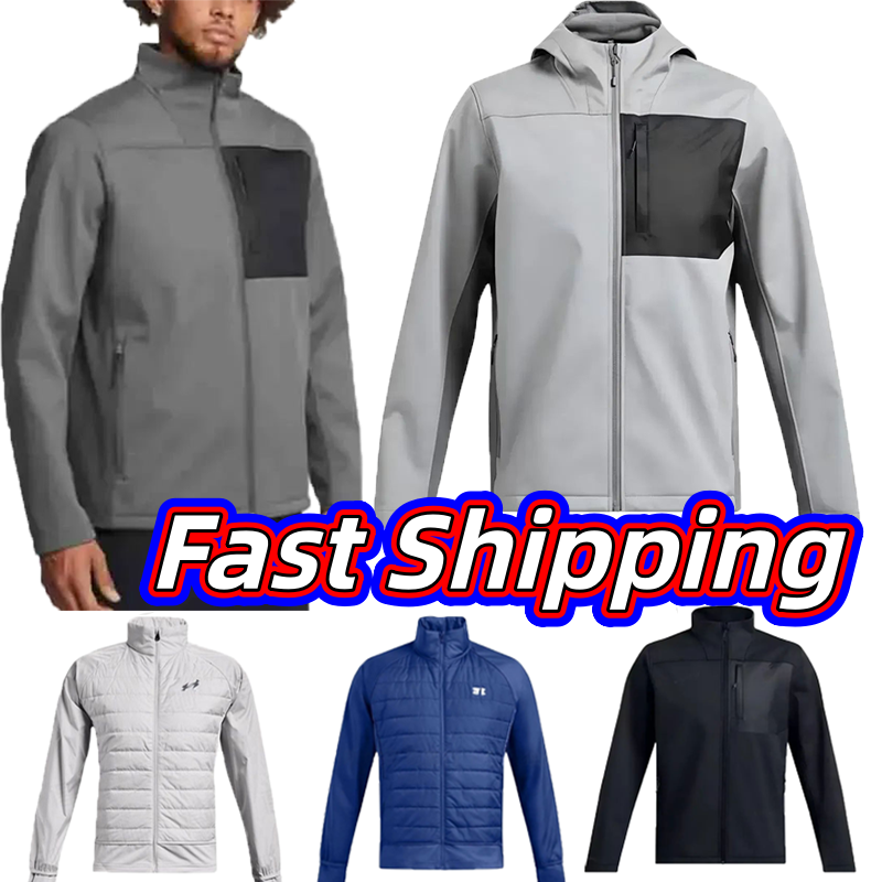 mens Jacket designer water proof jacket full zip hoodie fall winter stand colla outdoor sports casual pants Suitable for couples who go running on d