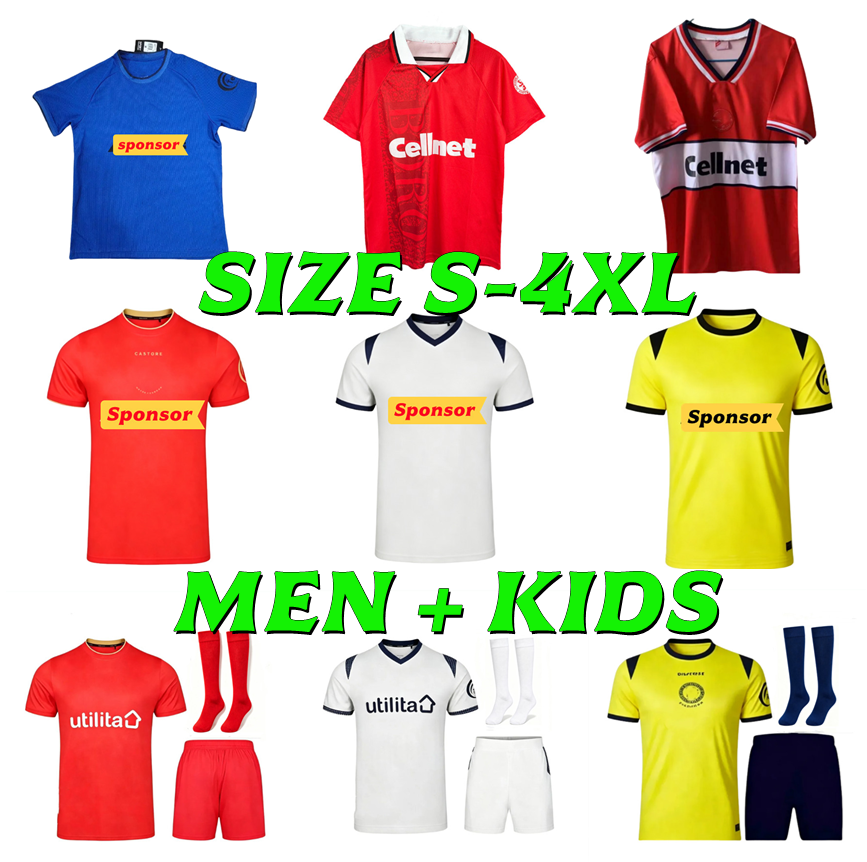 2026 2027 Middlesbrough soccer Jerseys 26 27 CLARKE HACKNEY McGREE LHEANACHO BURGZORG AZAZ FORSS CONWAY 1997 1998 retro Men Kids Football Jersey Shi