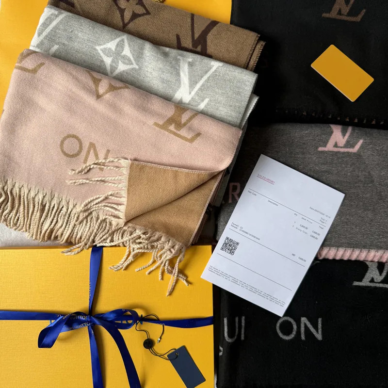 Designer Scarf Women Wool Scarf Cashmere Thick Shawl Womens Long Winter Wool Cashmere Shawl Head Scarf Fringe Fashion Classic Style Woman Scarf Size