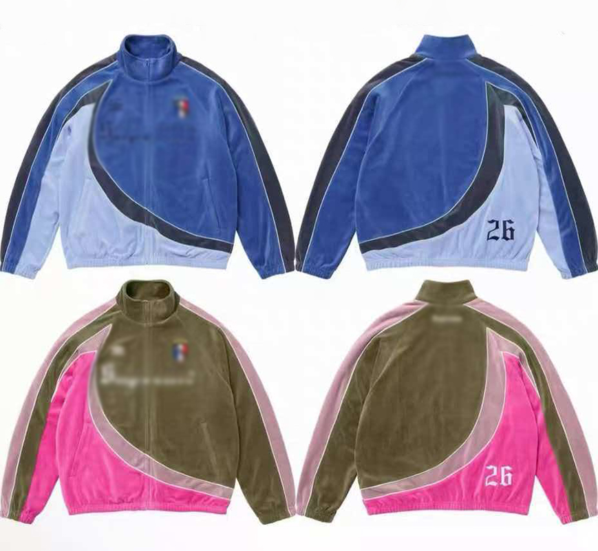 mens jacket Coats Designer womens Jacket Purple Unisex Long Sleeve Zipper jacket Hooded Winter Jacket Water Finish jacket