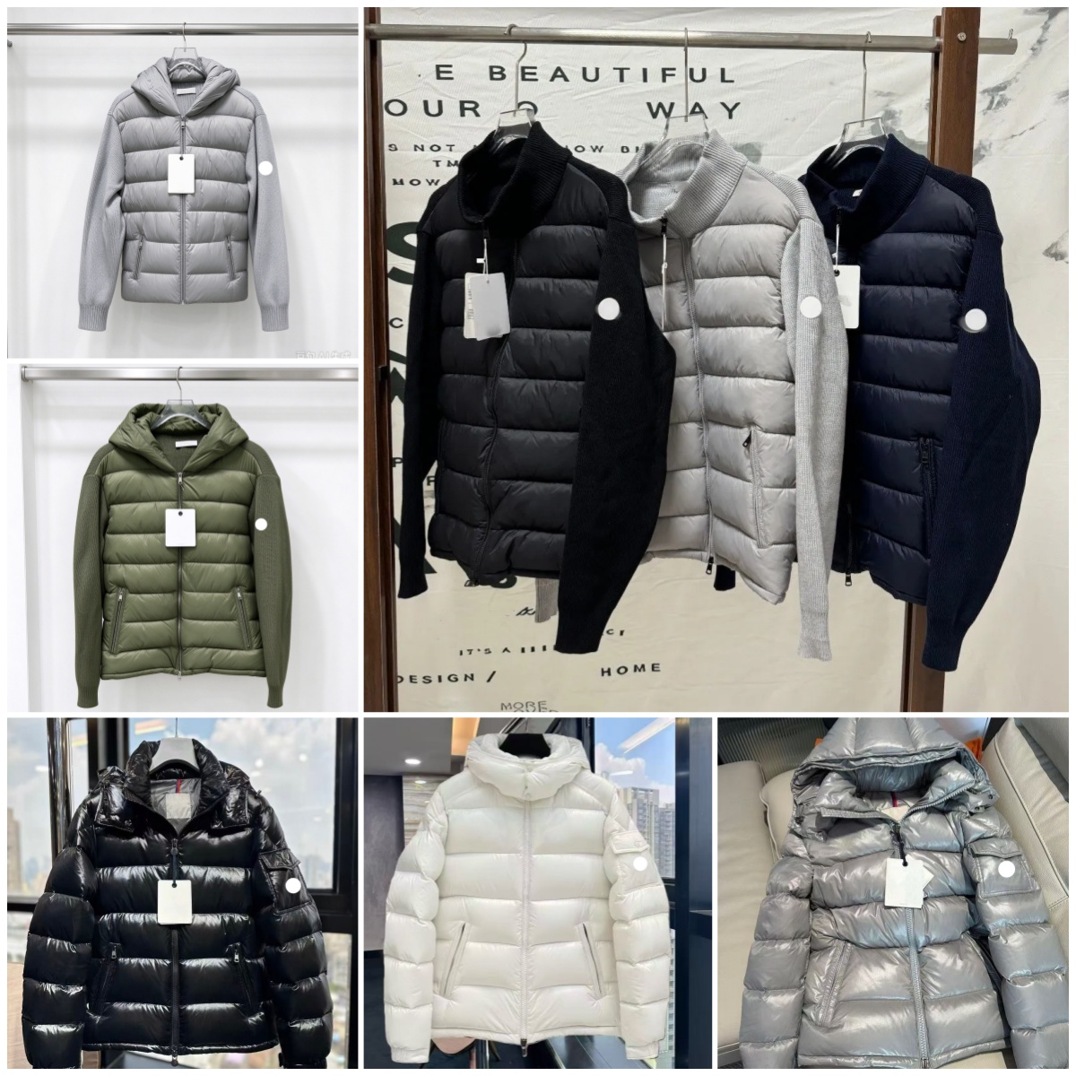 mon jacket men puffer Jacket Winter jacket Designer Down Parkas Coats Bomber Winter Coat Hooded Outwears Man Tops Jackets Windbreaker