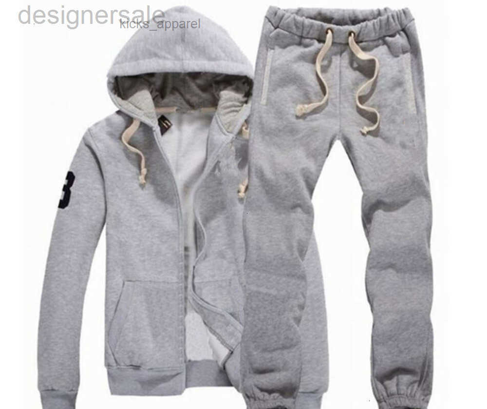 Mens Tracksuits 2023 New Mens Sportswear Track Suit Sportsman Sweatshirt And Joggers Set Pants Big Horse Polo Hombre Pullover Hoodie Trouser Advance