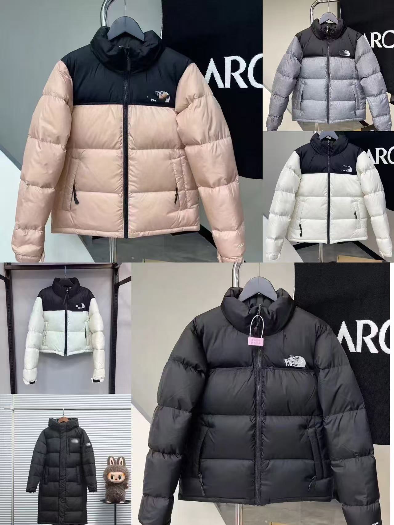Designer 700 puffer jacket Overcoat women mens causal Outerwear windbreaker Jacket couples Warm Colour winter jackets 3XL